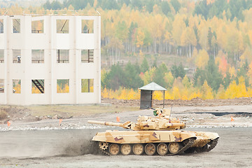 Image showing Modernized tank T-90S