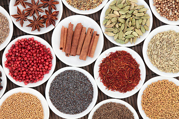 Image showing Spice and Herb Selection