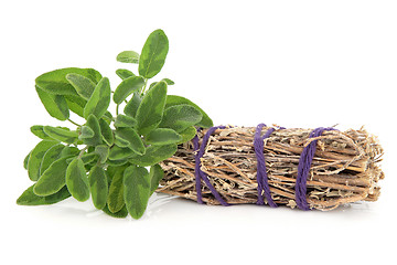 Image showing Sage Smudge Stick