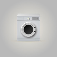 Image showing Illustration of washing machine