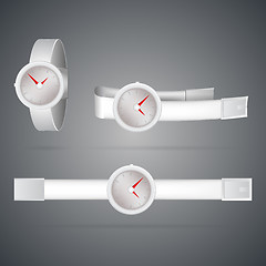 Image showing Illustration of wristwatch