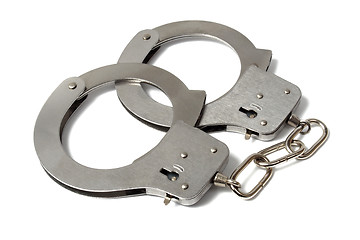 Image showing Handcuffs on white