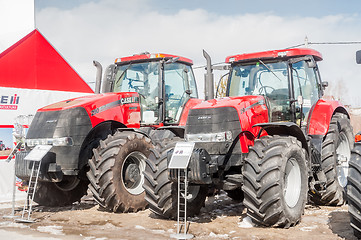 Image showing Agricultural machinery exhibition. Tyumen. Russia