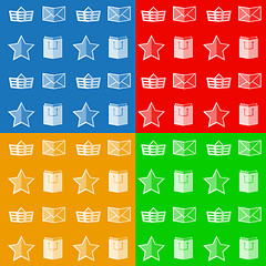 Image showing Flat icons for online store