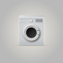 Image showing illustration of washing machine