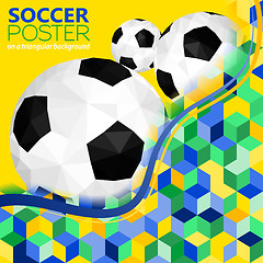 Image showing Soccer Background