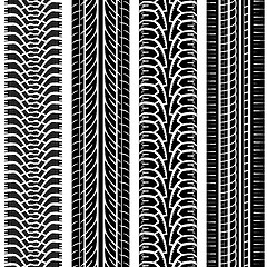 Image showing Tire Tracks