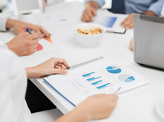 Image showing business team having discussion in office