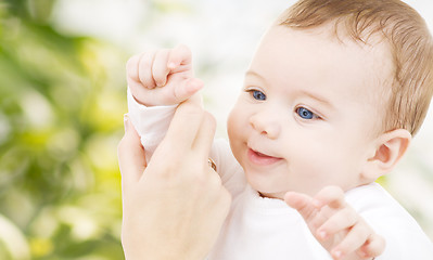 Image showing adorable baby boy