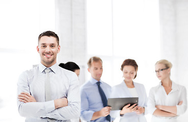 Image showing businessman in office