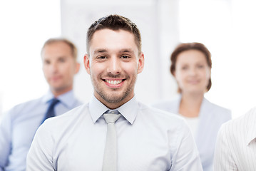 Image showing businessman in office