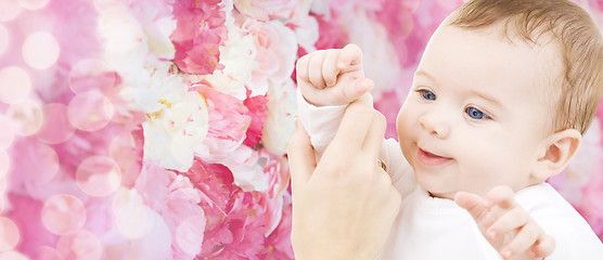 Image showing adorable baby boy