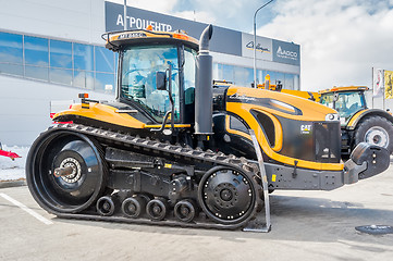 Image showing Agricultural machinery exhibition. Tyumen. Russia