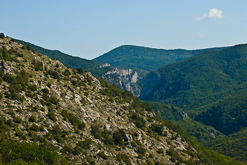 Image showing Big Crimean canyon