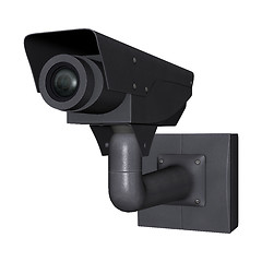 Image showing Security Camera on White