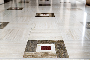 Image showing Marble floor Grand Sultan Qaboos Mosque