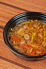 Image showing Fresh vegetable soup