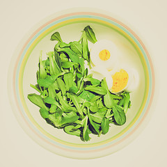 Image showing Retro look Salad picture