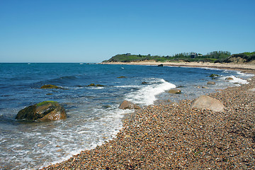 Image showing Block Island Beach Shoreline