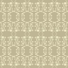 Image showing beige neutral floral plant background