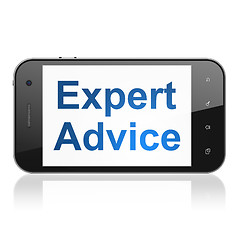 Image showing Law concept: Expert Advice on smartphone