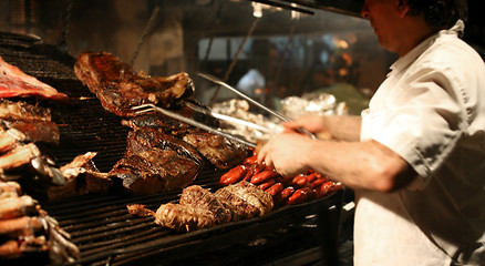 Image showing Chef at work