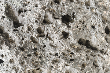 Image showing Pumice rough textured rock surface