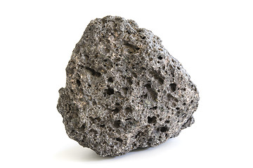 Image showing Piece of volcanic extrusive igneous rock