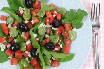 Image showing Fresh salad