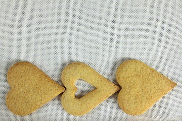 Image showing Shortbread cookies