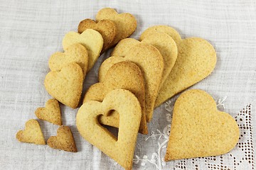 Image showing Shortbread cookies