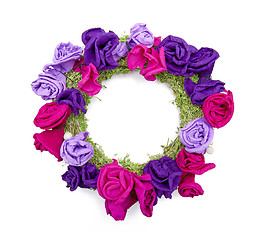 Image showing Floral wreath