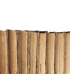 Image showing stack of old books