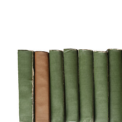 Image showing stack of old books