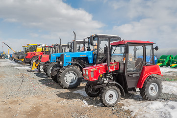 Image showing Agricultural machinery exhibition. Tyumen. Russia