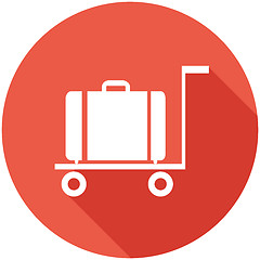 Image showing Travel Flat Icon