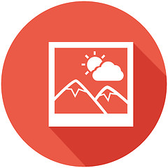 Image showing Travel Flat Icon