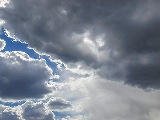 Image showing Cloudy sky