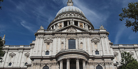 Image showing St Paul Cathedral London