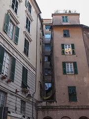 Image showing Genoa old town