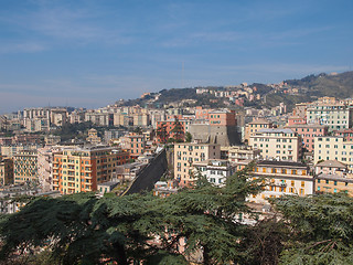 Image showing View of Genoa Italy
