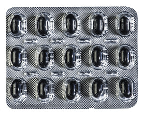 Image showing Blister with pills