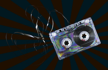 Image showing Vintage cassette tape