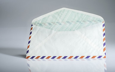 Image showing Vintage envelope on white background. 