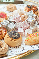 Image showing Turkish delight dessert