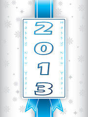 Image showing 2013 new year's eve greeting card 