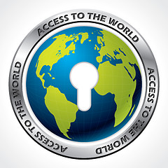 Image showing Access to the world 
