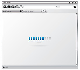 Image showing Website loading progress 