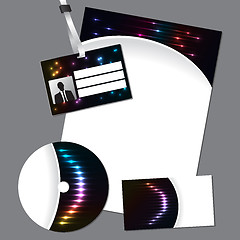 Image showing Stylish business set with plasma design