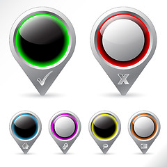 Image showing Various pointer icons